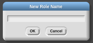 Rename role menu